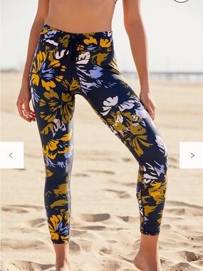 The Upside Kauai Floral Midi Pants Sz S